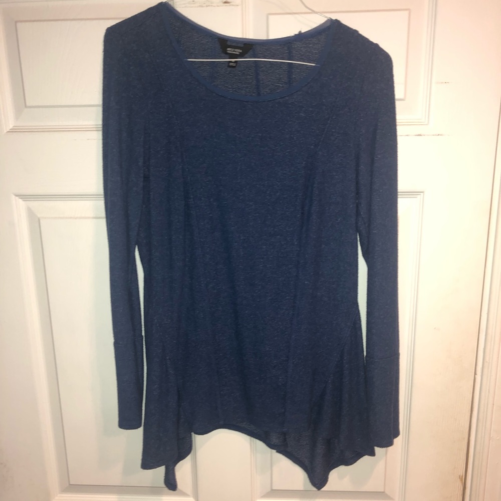 Blue, Cozy, Long sleeve